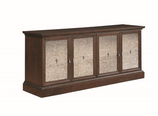 Glen Cove 4-door Server Antique Java and Antique Mirror
